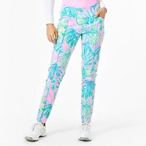 LILLY PULITZER UPF 50 Luxletic 28" Corso Pant Size 10